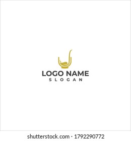 dun tea and natural logo icon