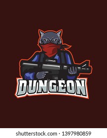 Dungeon Gunner E Sports Logo
