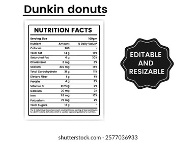 dunkin donuts nutrition information,dunkin donuts nutritional value,dunkin donuts nutrition info