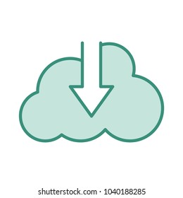 duo color cloud data connection downloading server