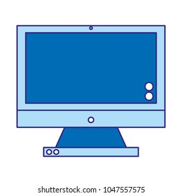 duo color electronic screen computer technology design