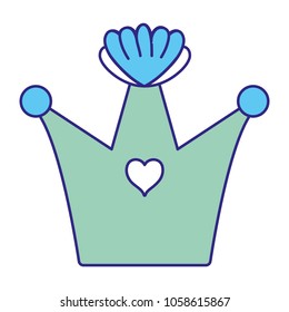 duo color queen crown luxury jewelry decoration