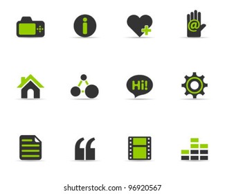 Duo Tone Color Icons - Personal Website