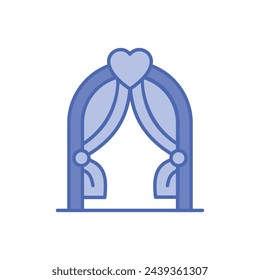 Duo Tone Decoration vector icon