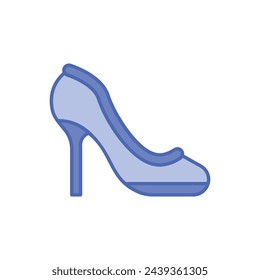 Duo Tone High Heels vector icon