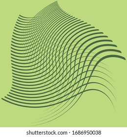 duotone curly, coil, gyration volute shape. twine vortex rotating in concentric, radial, radiating and circular, circling fashion