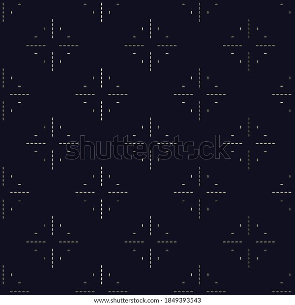 Download Duotone Freehand Embroidery Pattern Micro Hatch Stock Vector (Royalty Free) 1849393543