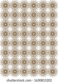 Duo-tone pattern with white background color