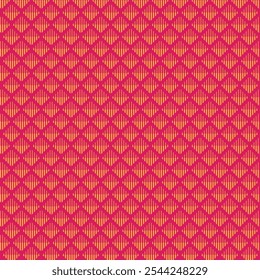 Duotone Seamless geometric pattern vector