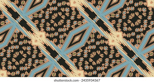 Dupatta pattern Seamless Australian aboriginal pattern Motif embroidery, Ikat embroidery vector Design for Print lace pattern seamless pattern vintage shibori jacquard seamless