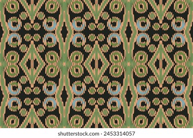 Dupatta pattern Seamless Australian aboriginal pattern Motif embroidery, Ikat embroidery vector Design for Print tapestry floral kimono repeat pattern lacing spanish motif