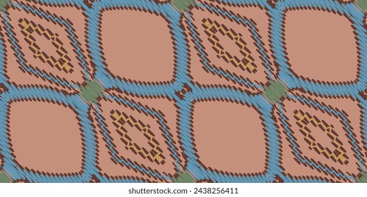 Dupatta pattern Seamless Bandana print silk Motif embroidery, Ikat embroidery vector Design for Print vyshyvanka placemat quilt sarong sarong beach kurtis Indian motifs