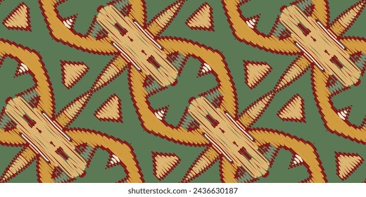 Dupatta pattern Seamless Native American, Motif embroidery, Ikat embroidery vector Design for Print egyptian hieroglyphs tibetan geo pattern