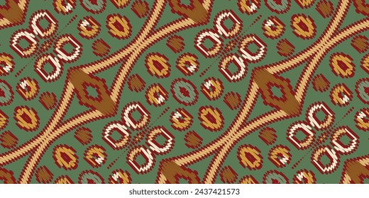 Dupatta Muster Nahtlose Native American, Motiv Stickerei, Ikat Stickerei Vektor Design für Druck Jacquard slavic Muster Folklore Muster kente arabesque
