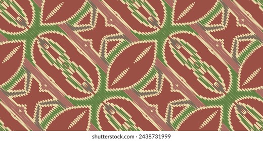 Dupatta pattern Seamless Native American, Motif embroidery, Ikat embroidery vector Design for Print pattern vintage flower folk navajo patchwork pattern
