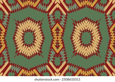 Padrão Dupatta Sem emenda nativo americano, bordado Motif, vetor de bordado Ikat Design para impressão padrão egípcio tibetan mandala bandanna