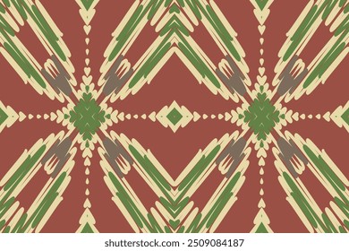 Dupatta Muster Nahtlose Native American, Motiv Stickerei, Ikat Stickerei Vektor Design für Print Muster Vintage Blume Folk Navajo Patchwork Muster