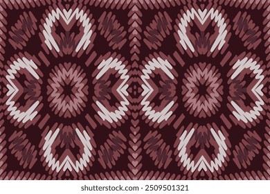 Dupatta Muster Nahtlose Native American, Motiv Stickerei, Ikat Stickerei Vektor Design für Print endlose arabesque Tuch dupatta Schal Bandana Print Seide Kurta Männer