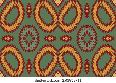 Padrão Dupatta Sem emenda nativo americano, bordado Motif, vetor bordado Ikat Design para impressão figura tinta tribal em pano patola sari