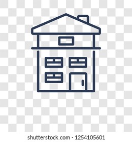 Duplex icon. Trendy Duplex logo concept on transparent background from Real Estate collection