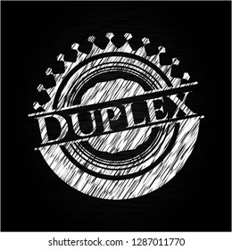 Duplex on blackboard