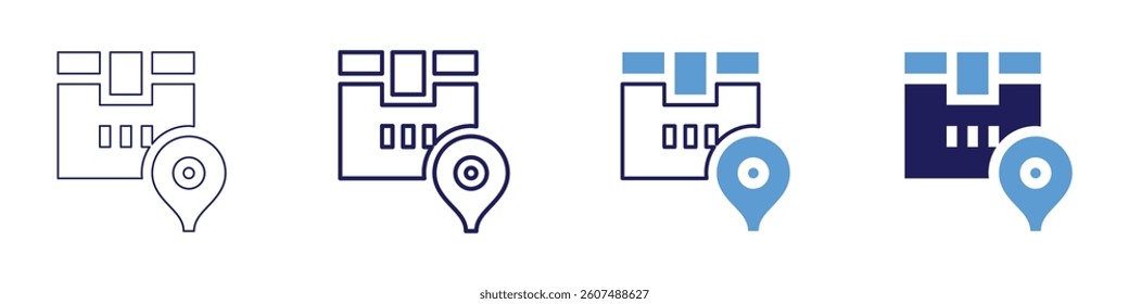 Duplicate content​ icon in 4 different styles. Thin Line, Line, Bold Line, Duotone. Duotone style. Editable stroke.