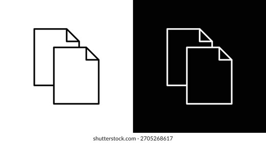 Doppelte Logo-Designs. modernes Icon Design Set