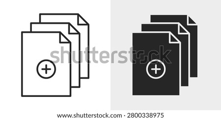 Duplicate Icon represents copying content, cloning files, and replication actions.