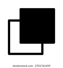 Duplicate Icon Vector Symbol Design Illustration