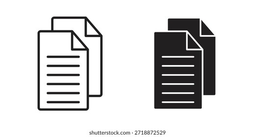 Duplicate icons sign vectors. suitable for web, app, infographic, etc