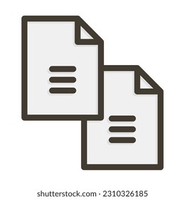Duplicate Thick Line Filled Colors For Personal And Commercial Use.
