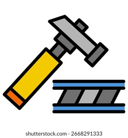 Durabilidad y potencia, Industrial Icono de durabilidad