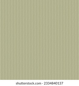 Durable greenish gray canvas with vertical stripes. Ribbed fabric texture. Striped cloth background. Abstract vector.