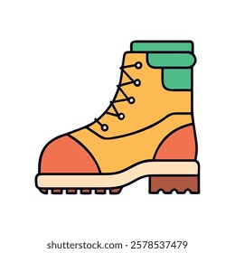 Durable hiking boot designed for outdoor activities
