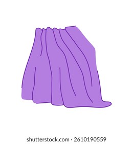durable throw blanket cartoon. expandable carryon, spinner zipper, handle fabric durable throw blanket sign. isolated symbol vector illustration