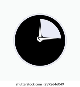 Duration Icon. Timeline Symbol  - Vector