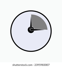 Duration Icon. Timeline Symbol  - Vector.
