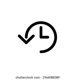 Duration time icon, eps 10