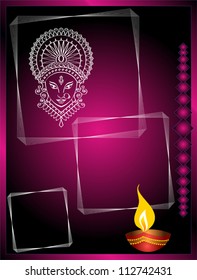 Durga Diwali Card