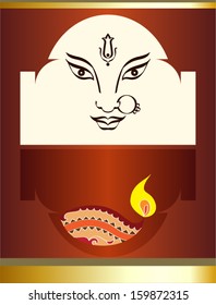 Durga Diwali Greeting