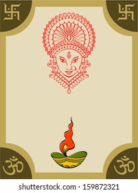 Durga Diwali Greeting