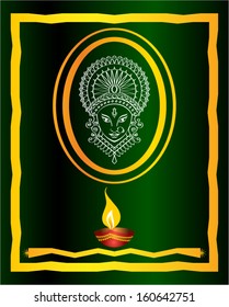 Durga Diwali Greeting