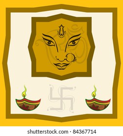 Durga Diwali Greeting