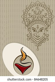 Durga Diwali Gruß