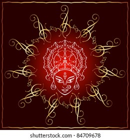 Durga Diwali Greeting