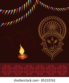 Durga Diwali Greeting