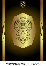 Durga Greeting Card