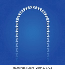 Durga Puja Background Poster Frame Border Sale Advert Background 
