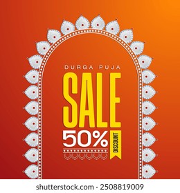 Oferta do Festival de Puja da Durga, Oferta de Puja, Venda de Durga, Marca de Puja da Durga, Plano de Fundo do Puja da Durga