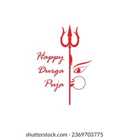 Durga puja Ikone Vektorgrafik